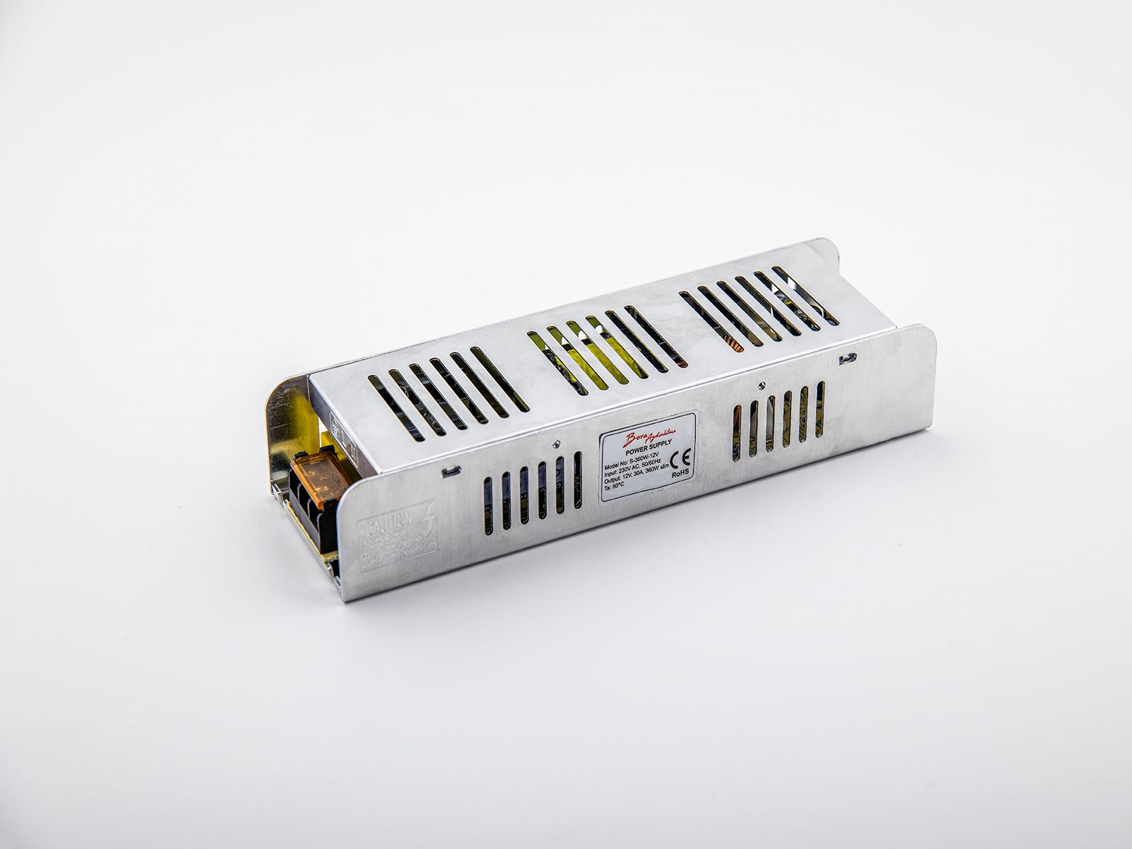 Slim 12 Volt 15 Amper 180 Watt Güç Kaynağı Trafo